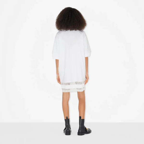 Oak Leaf Crest Cotton Oversized T-shirt - Image 7