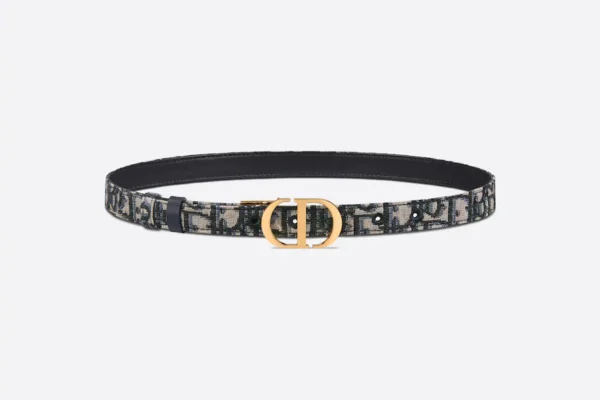 DIOR 30 MONTAIGNE REVERSIBLE BELT