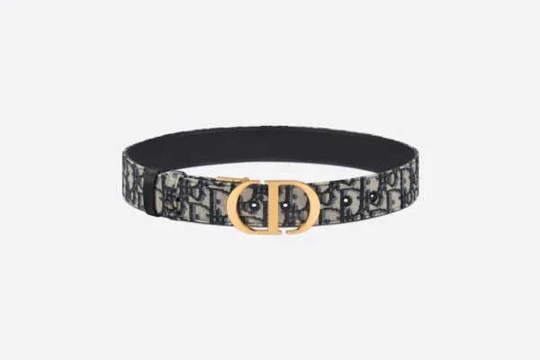 DIOR 30 MONTAIGNE REVERSIBLE BELT