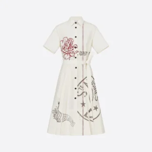 DIOR SHIRT DRESS WITH BELT