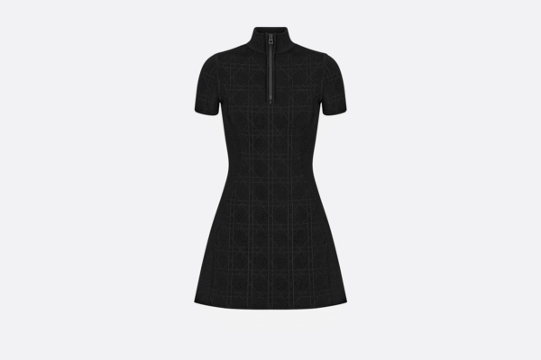 DIOR MACROCANNAGE SHORT DRESS