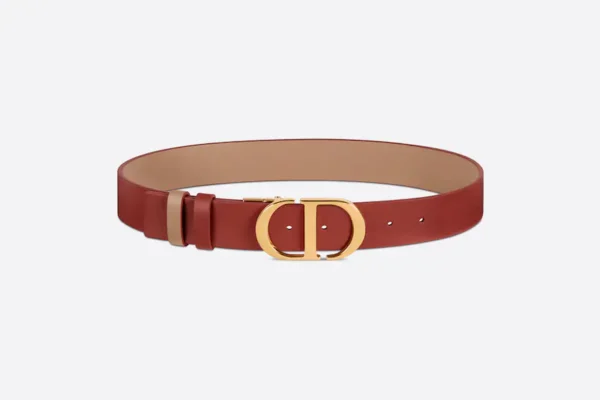 DIOR 30 MONTAIGNE REVERSIBLE BELT
