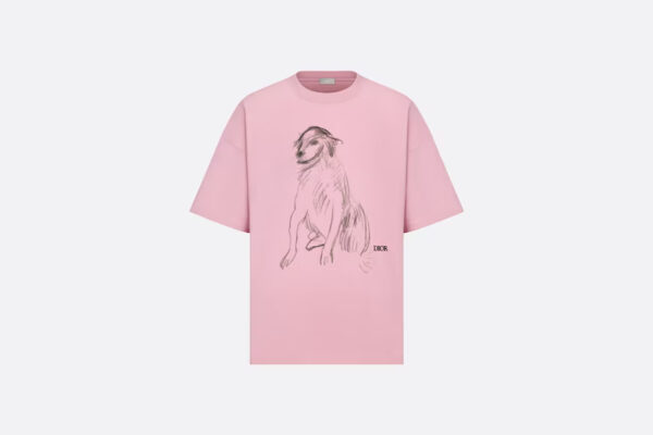 DIOR AND DUNCAN GRANT AND CHARLESTON OVERSIZED T-SHIRT