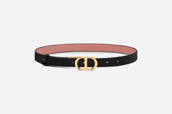 DIOR 30 MONTAIGNE REVERSIBLE BELT