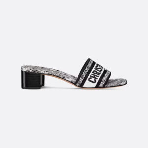 DIOR DWAY HEELED SLIDE