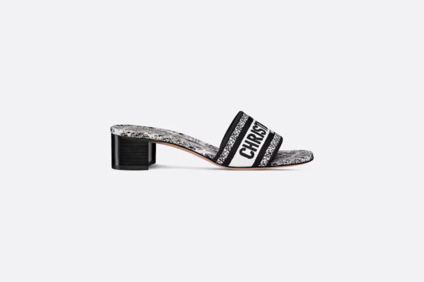 DIOR DWAY HEELED SLIDE