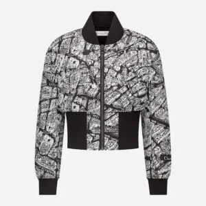 DIOR CROPPED BOMBER JACKET