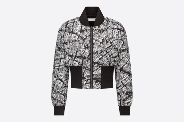 DIOR CROPPED BOMBER JACKET
