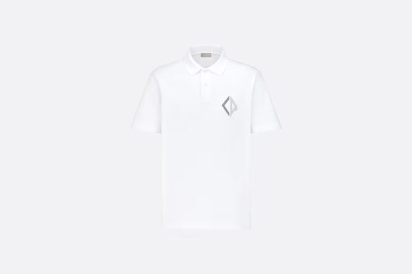 DIOR CD DIAMOND RELAXED-FIT POLO SHIRT