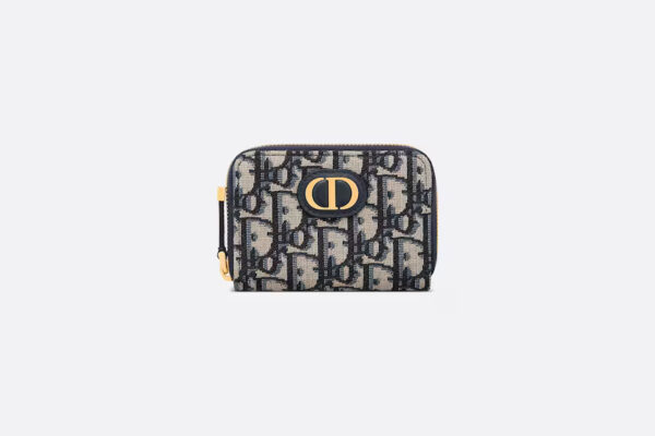 DIOR SMALL 30 MONTAIGNE VOYAGEUR COIN PURSE