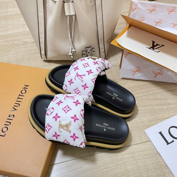 LV Pool Pillow Flat Comfort Mule - Image 33
