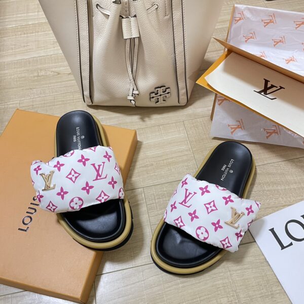 LV Pool Pillow Flat Comfort Mule - Image 29