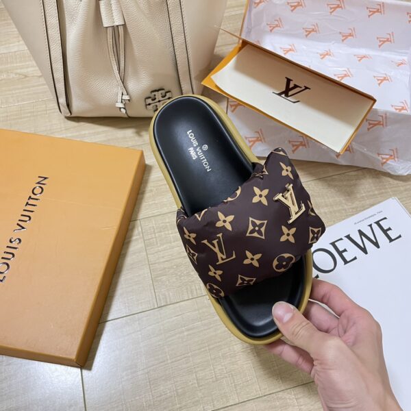 LV Pool Pillow Flat Comfort Mule - Image 10