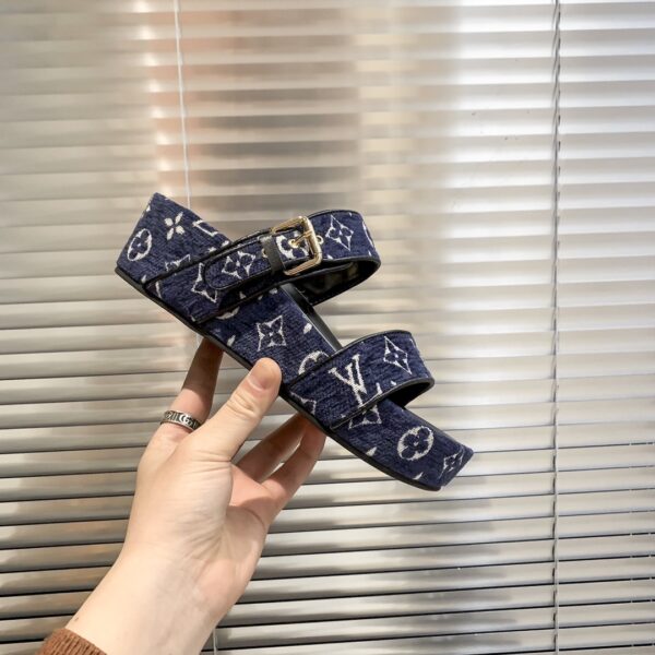 LV  Platform Comfort Mules - Image 15