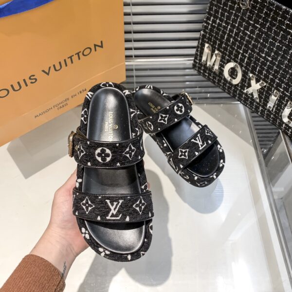 LV  Platform Comfort Mules - Image 8