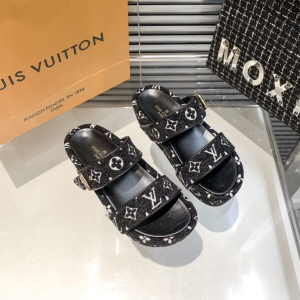 LV  Platform Comfort Mules - Image 6