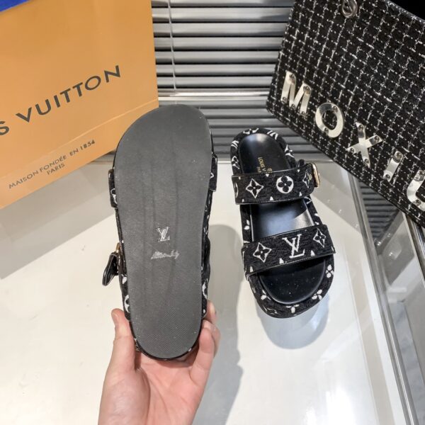 LV  Platform Comfort Mules - Image 5