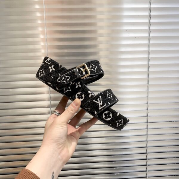 LV  Platform Comfort Mules - Image 4