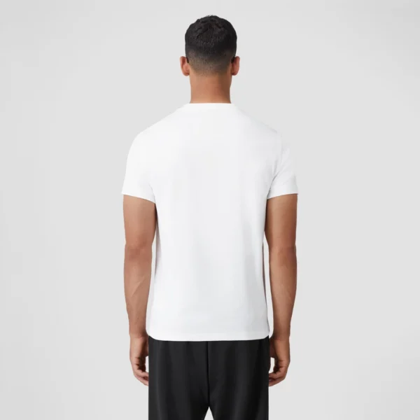 Men's Monogram Motif Cotton T-shirt - Image 7