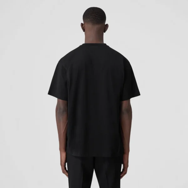 Men's Logo Print Cotton T-shirt - Image 4