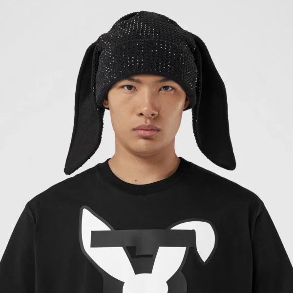 Men's Rabbit Print Cotton T-shirt - Image 10