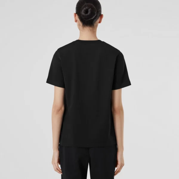 Rabbit Print Cotton T-shirt - Image 8