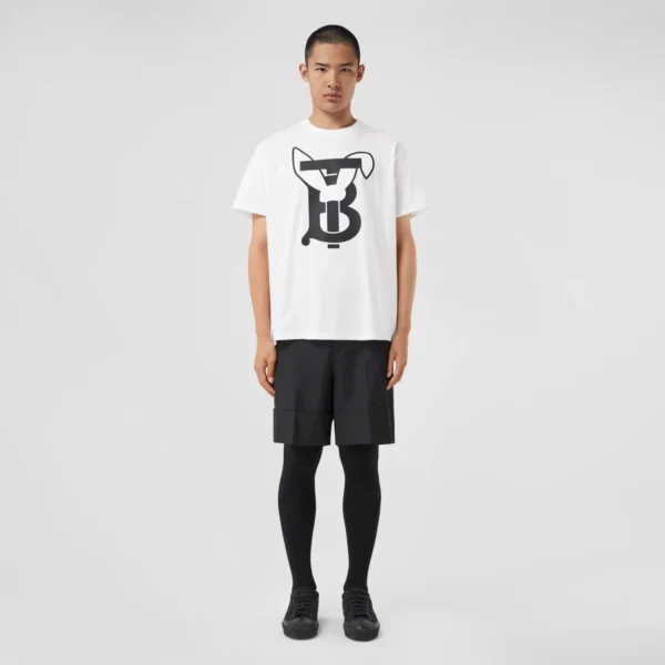Men's Rabbit Print Cotton T-shirt - Image 7