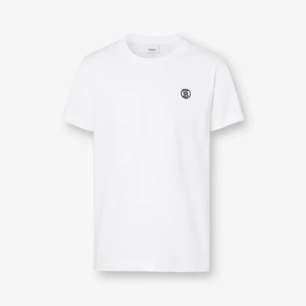 Men's Monogram Motif Cotton T-shirt - Image 5