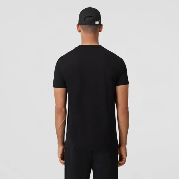 Men's Monogram Motif Cotton T-shirt - Image 4