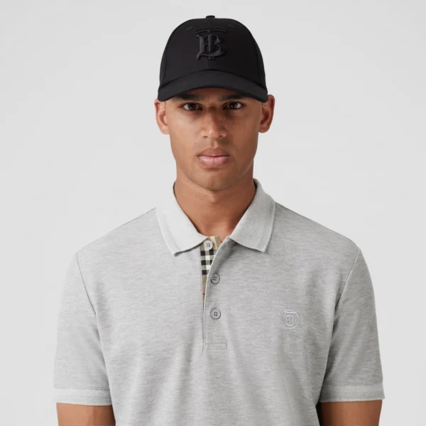 Men's Monogram Motif Cotton Piqué Polo Shirt - Image 6