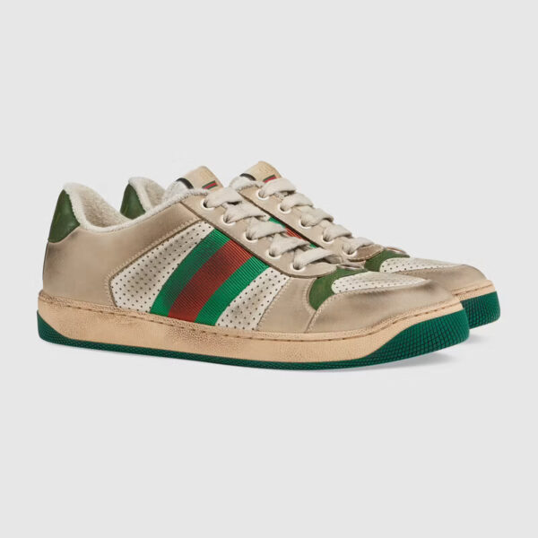 GUCCI Women's Screener leather sneaker - Image 2