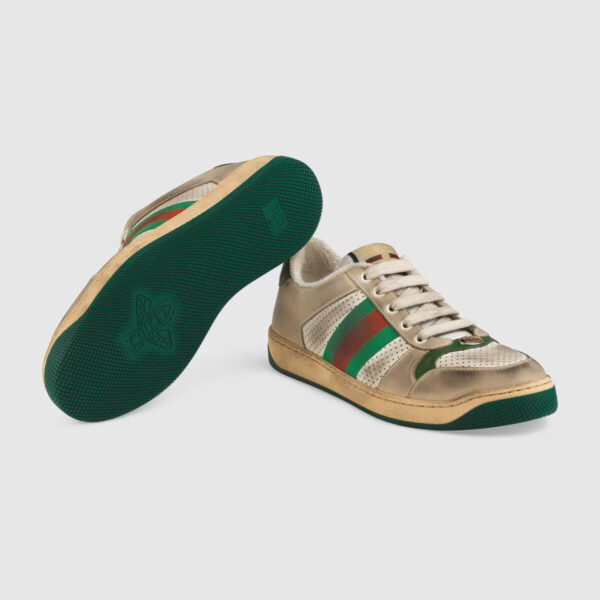 GUCCI Women's Screener leather sneaker - Image 3