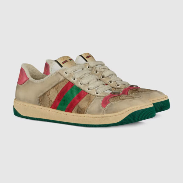 GUCCI Women's Screener leather sneaker - Image 2