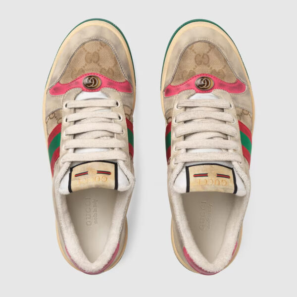 GUCCI Women's Screener leather sneaker - Image 6