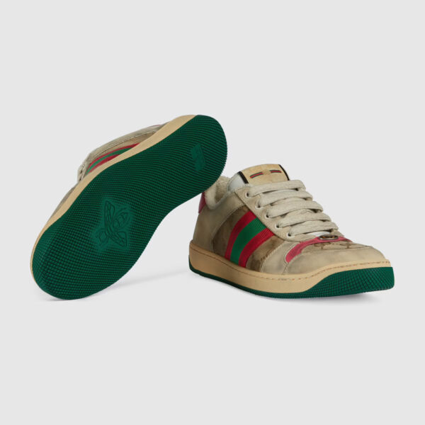 GUCCI Women's Screener leather sneaker - Image 4