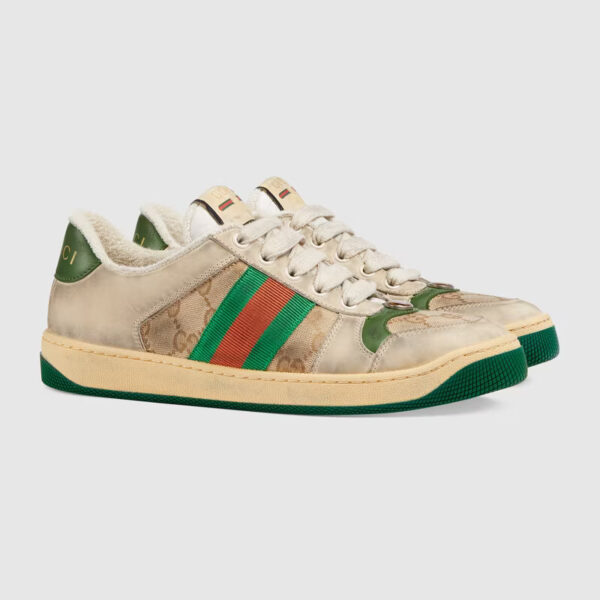 GUCCI Women's Screener leather sneaker - Image 2