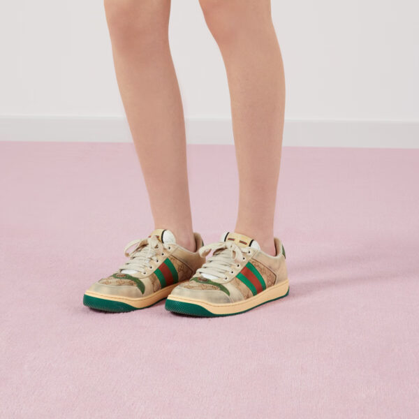 GUCCI Women's Screener leather sneaker - Image 7