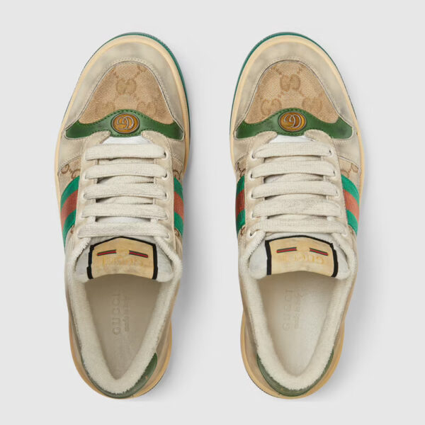 GUCCI Women's Screener leather sneaker - Image 6