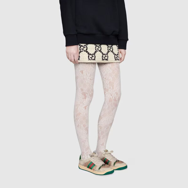 GUCCI Women's Screener leather sneaker - Image 3