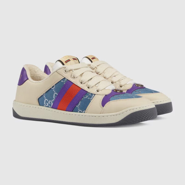 GUCCI Women's Screener sneaker with Web - Image 2