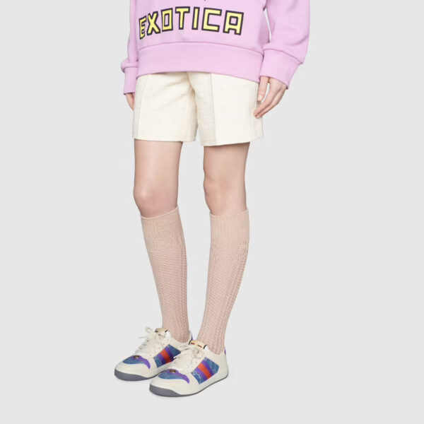 GUCCI Women's Screener sneaker with Web - Image 3