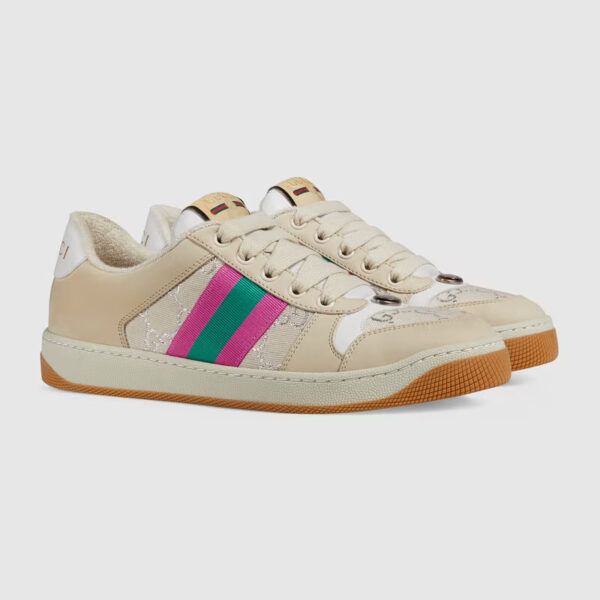 GUCCI Women's Screener sneaker with Web - Image 2