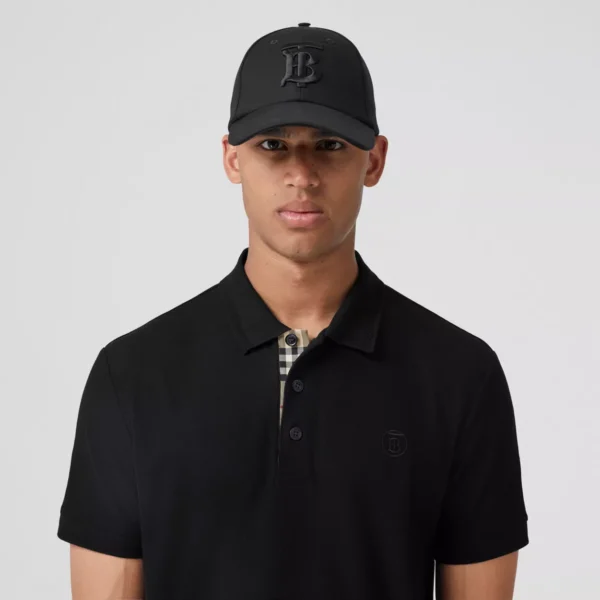 Men's Monogram Motif Cotton Piqué Polo Shirt - Image 14
