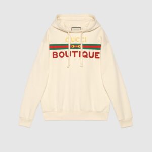 GUCCI BOUTIQUE PRINT SWEATSHIRT