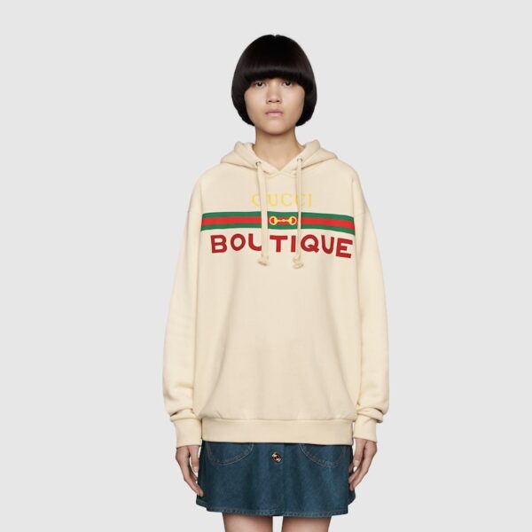 GUCCI BOUTIQUE PRINT SWEATSHIRT - Image 3