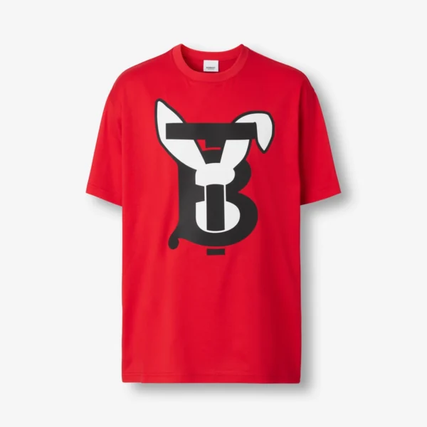 Men's Rabbit Print Cotton T-shirt