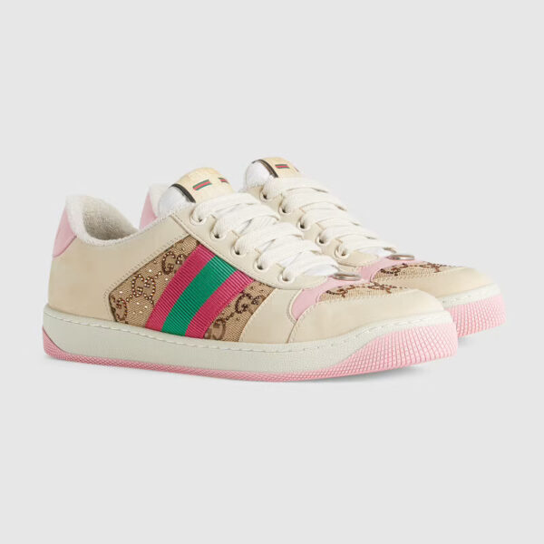 GUCCI Women's Screener sneaker with crystals - Image 2