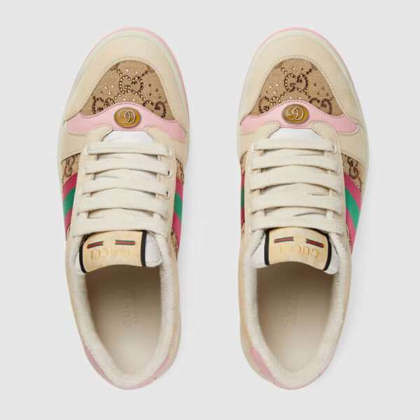 GUCCI Women's Screener sneaker with crystals - Image 3