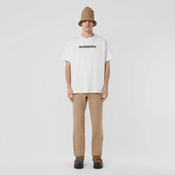 Men's Logo Print Cotton T-shirt - Image 8