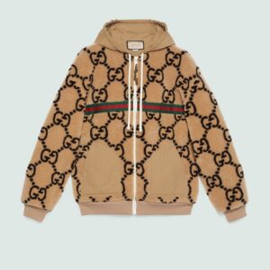 Gucci MAXI GG WOOL JERSEY JACKET